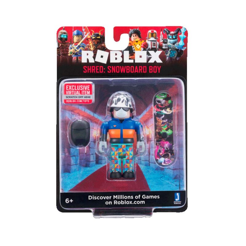 Игровой набор Roblox Shred snowboard boy 6+ лет 3 шт 1