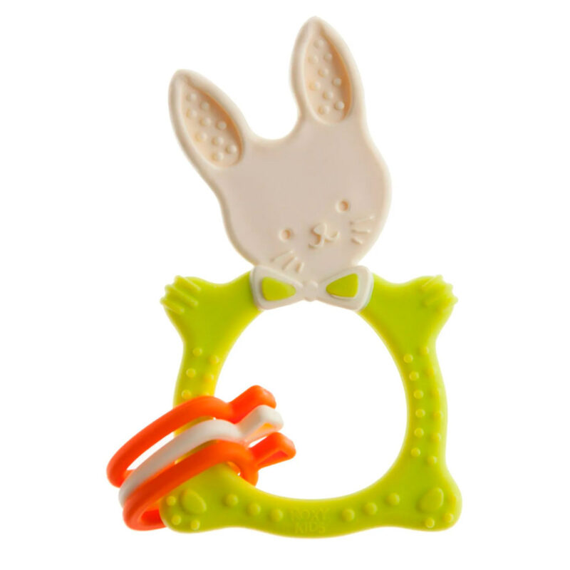 Прорезыватель ROXY-KIDS Bunny teether 3+ мес 1