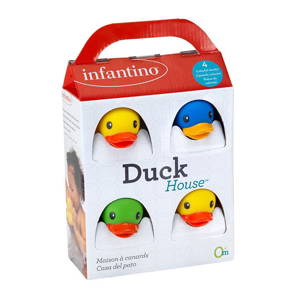 183e7b02a2b9b84a357da7f786df94d1_022022114744.jpeg Набор для ванны Infantino Duck House 0+ мес 4 шт 1
