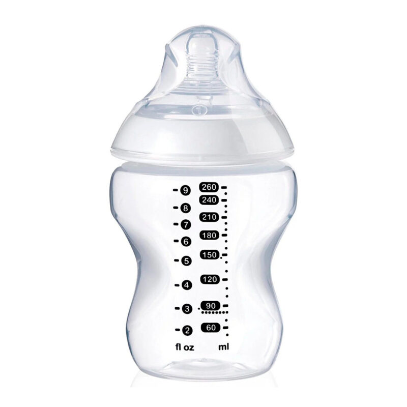 Пластиковая бутылочка Tommee Tippee Ultra 260мл., силикон., 0+ мес., норм.поток 6