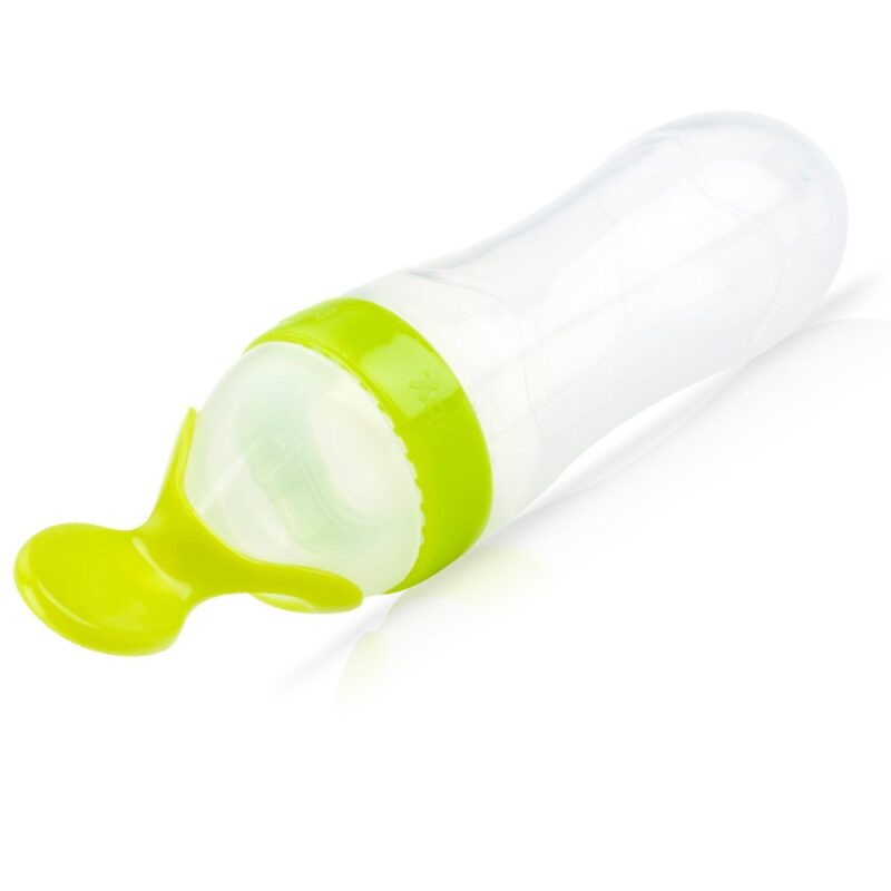 Nuby Детская бутылочка-ложка для введения прикорма Squeeze Spoon (XS-XL) 3+ мес 1