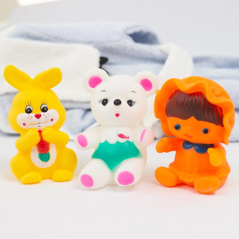 Набор игрушек для ванной Rabbit&Girl 3 шт 1
