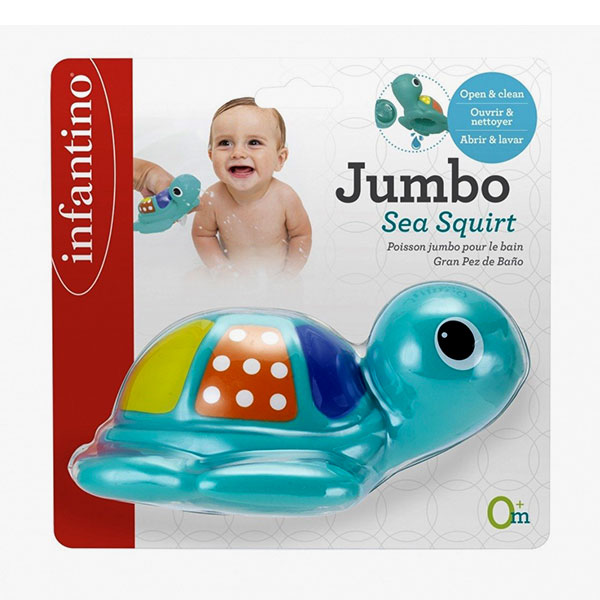 408b9ae06b9eb072441c8d471951386f_022022155904.jpeg Игрушка-брызгалка Infantino Jumbo Sea Squirt 0+ мес 1