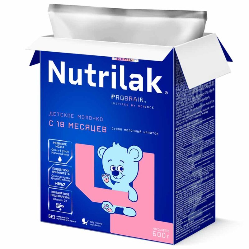 Молочная смесь Nutrilak Premium 4 600 гр с 18+ мес 5