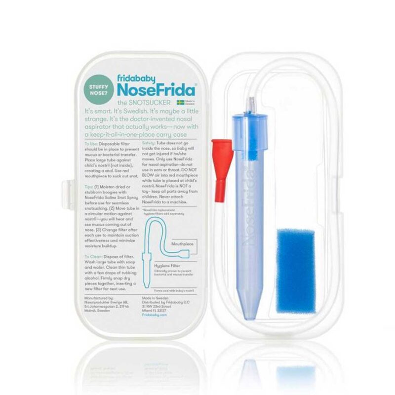 Fridababy аспиратор NoseFrida в пластиковом контейнере 2