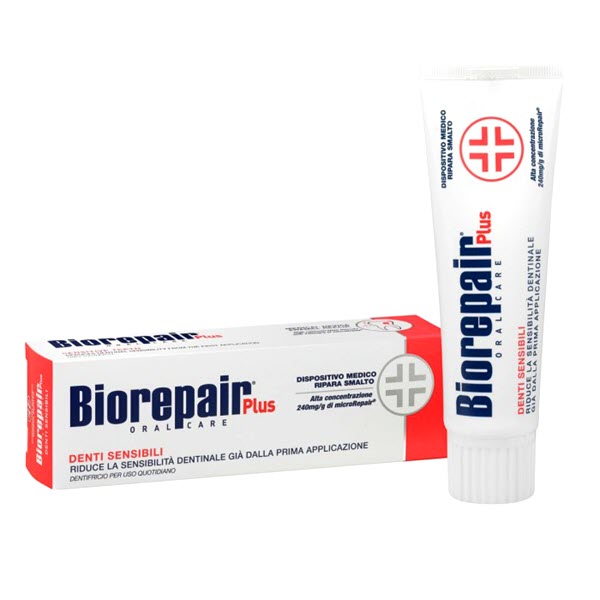 5fc55f3eba688d008f8e86fb8e91a6df_062320141909.jpeg Зубная паста Biorepair Plus Sensitive Teeth для чувствительных зубов 1