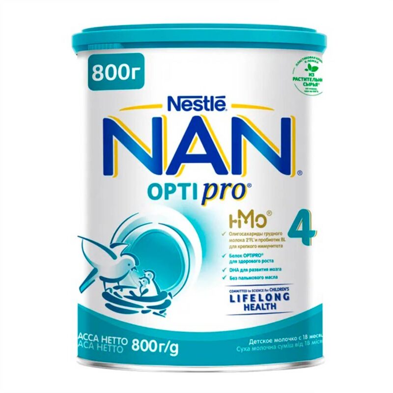 Молочко NAN 4 OPTIPRO 800 гр с 18+ мес 1