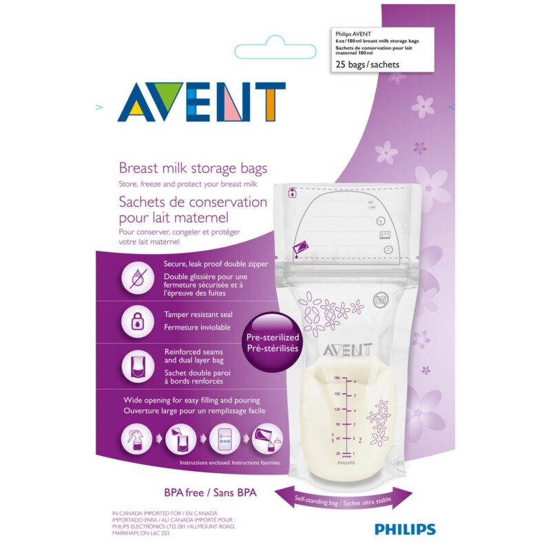 Пакеты Philips Avent для хранения грудного молока 25 шт 2