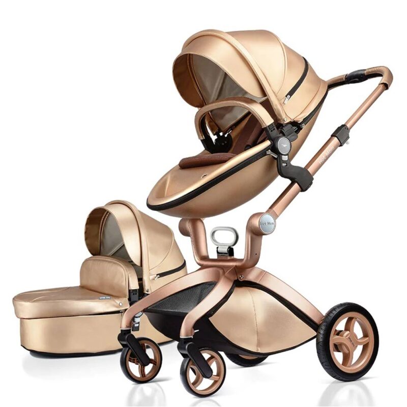 Коляска Hot Mom Baby stroller F22 Gold 2 в 1 0+ мес 1