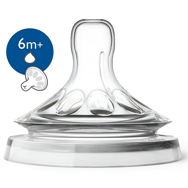 Соска Philips Avent Natural 6+ мес 2 шт 2
