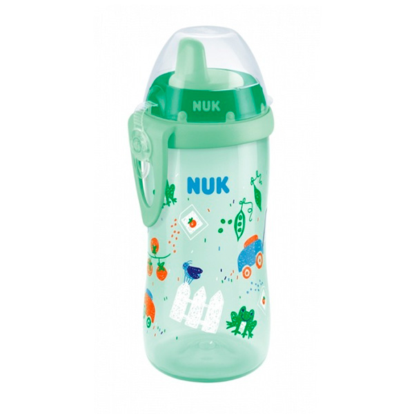 82368d8464cd9a996afbbbb53ea53a39_042922121314.jpeg Поильник NUK First Choice Kiddy Cup 300 мл. 12+ мес. Лягушка 1