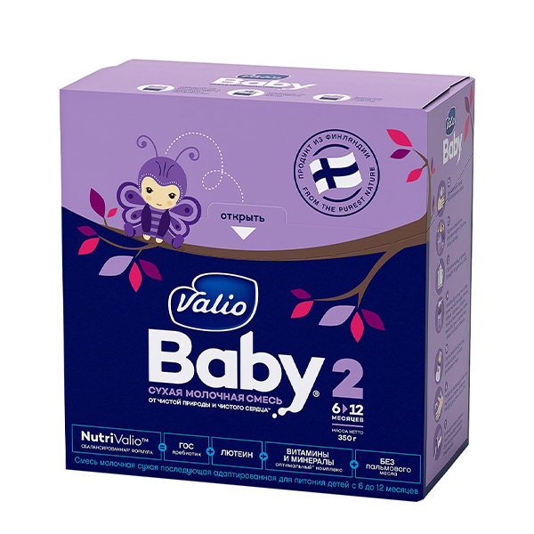 886ffd516333a80618cf781f6746426e_110720150437.jpeg Смесь Valio сухая молочная Baby 2 350г 6-12месяцев 1