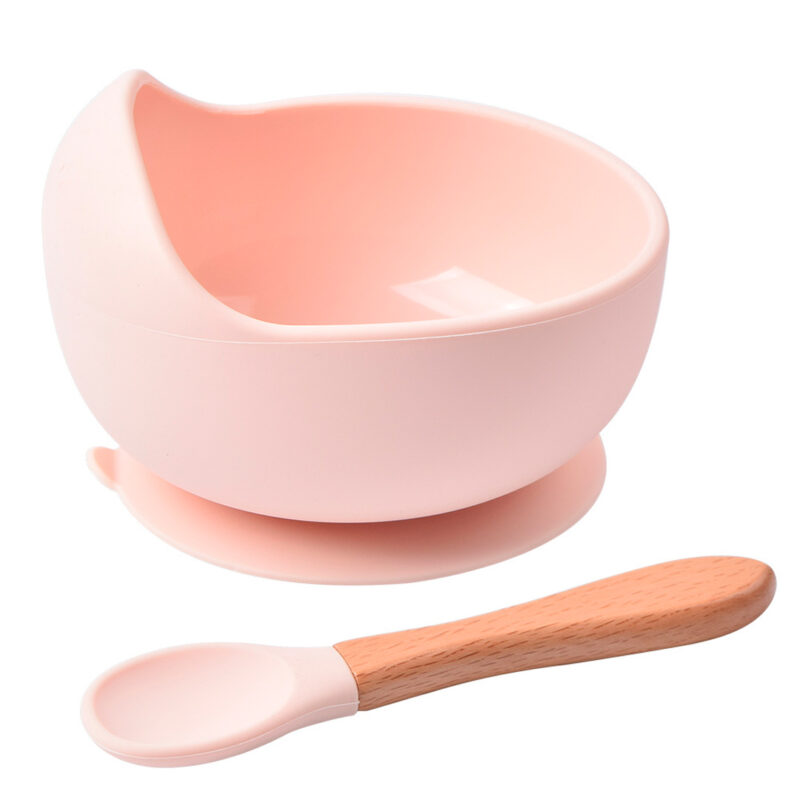 Набор силиконовой посуды: чашка на присоске и ложка 1