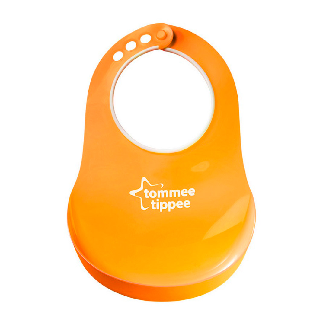 9414a8f5b810972c3c9a0e2860c07532_021023154155.jpeg Слюнявчик силиконовый Tommee Tippee Comfi neck bib 6+мес. 1