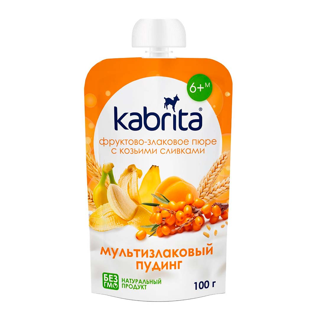 9e022b2e36cc7137266e2554bb9f22d2_072822142222.jpeg Пюре Kabrita мультизлаковый пудинг с облепихой с козьими сливками 100 гр 6+ мес 1