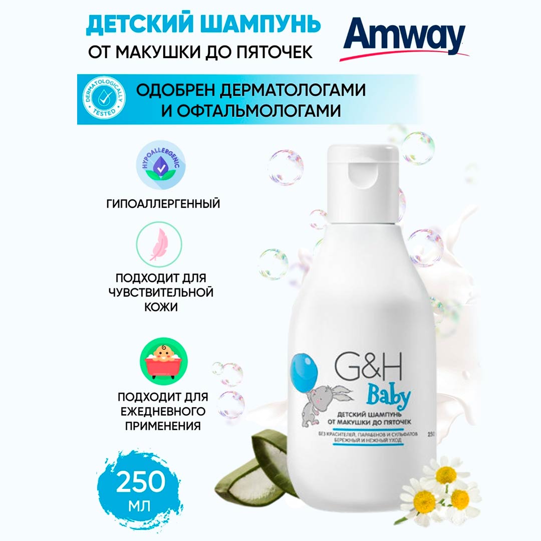 a4204ad085630b5584d6c03e0c8bbf9d_062722195030.jpeg G&H Baby Детский шампунь от макушки до пяточек 1