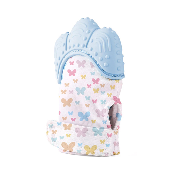 ae566253288191ce5d879e51dae1d8c3_051522113611.jpeg BabyJem Зубогрызка-Прорезыватель Перчатка Tooth-Scarifying Glove butterfly 3-12 мес 1