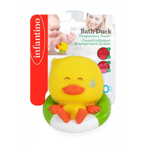 bfad0df79a7aadf8277bcba4f3950371_120521164706.jpeg Игрушка для ванной Infantino Bath Duck 0+ мес 1
