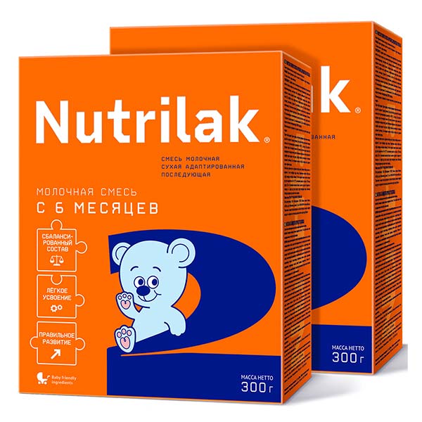 Молочная смесь Nutrilak 2 300 гр с 6+ мес 5