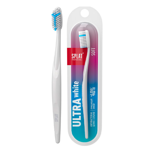 Зубная щетка Splat Ultra White optimal soft 1