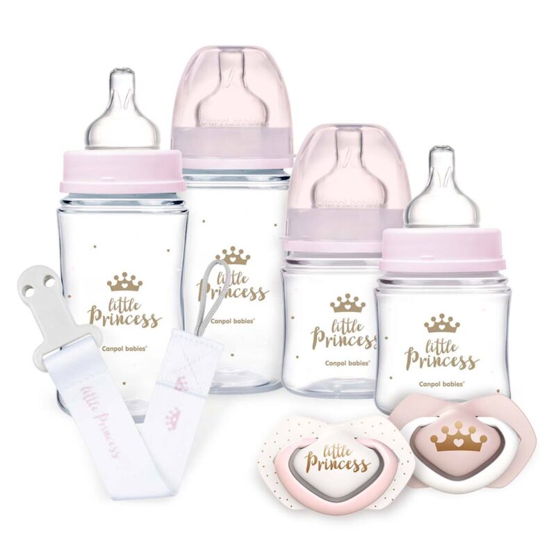 Набор бутылочек Canpol Babies Baby shower 7 предметов Little princess 0+ мес 2