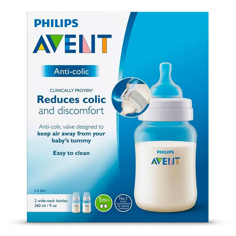 Набор бутылочек Philips Avent Anti-colic 260 мл 1+ мес 2 шт 9