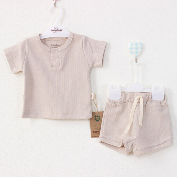 edab7ba7e203cd7576d1200465194ea8_042622130207.jpeg Детский комплект 2ка BabyCosy шорты+футболка Organic 1