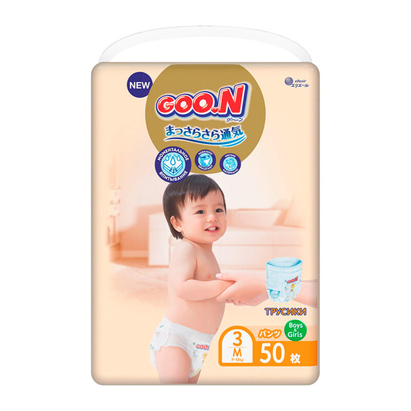 Подгузники-трусики Goon Premium Soft M (7-12 кг) 50 шт 1