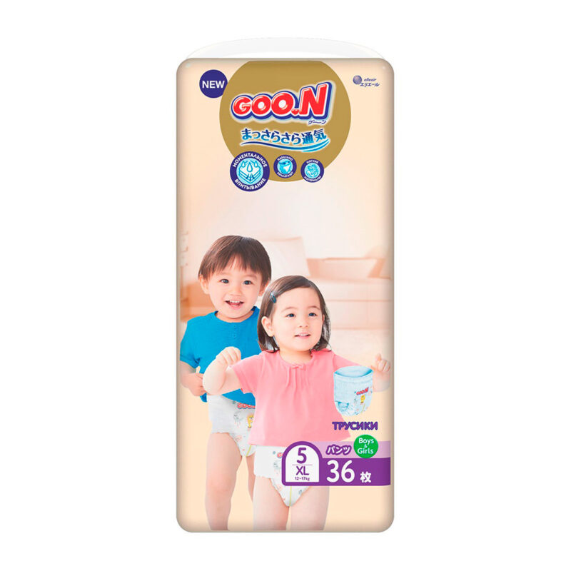 Подгузники-трусики Goon Premium Soft XL (12-17 кг) 36 шт 1