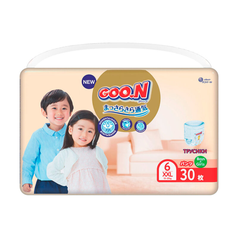 Подгузники-трусики Goon Premium Soft XXL (15-25 кг) 30 шт 1