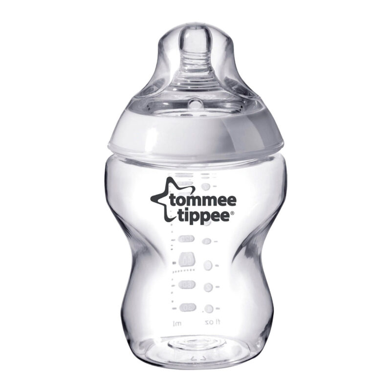Пластиковая бутылочка Tommee Tippee Ultra 260мл., силикон., 0+ мес., норм.поток 1