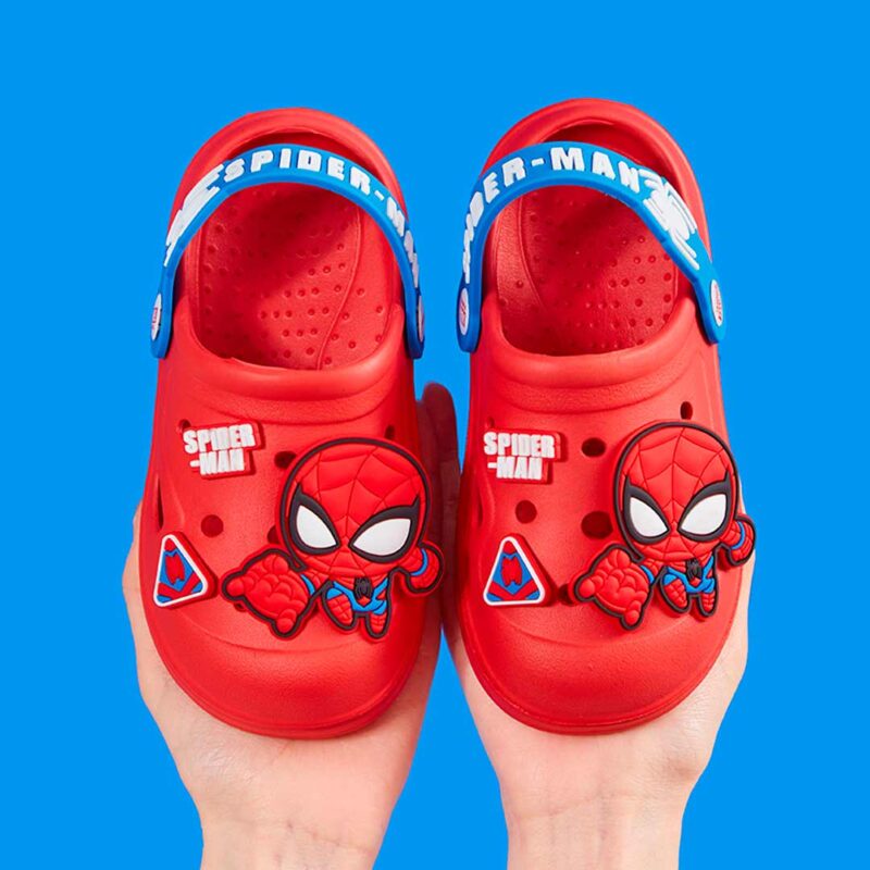 Кроксы Spider man + набор джибитсов 1