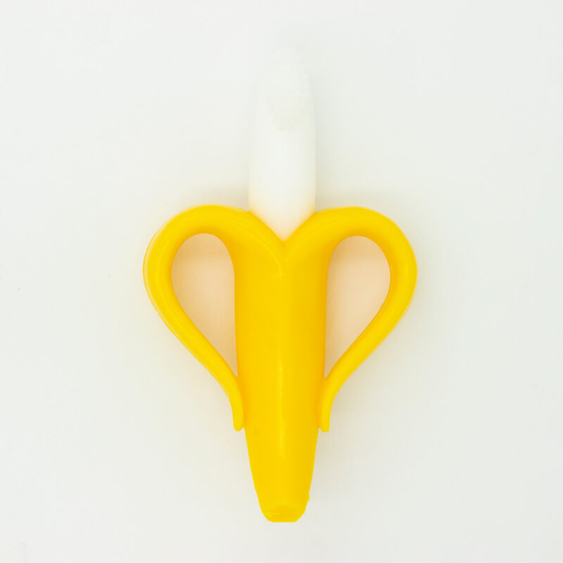 Прорезыватель для зубов банан с ручками с футляром 0-12 мес 1