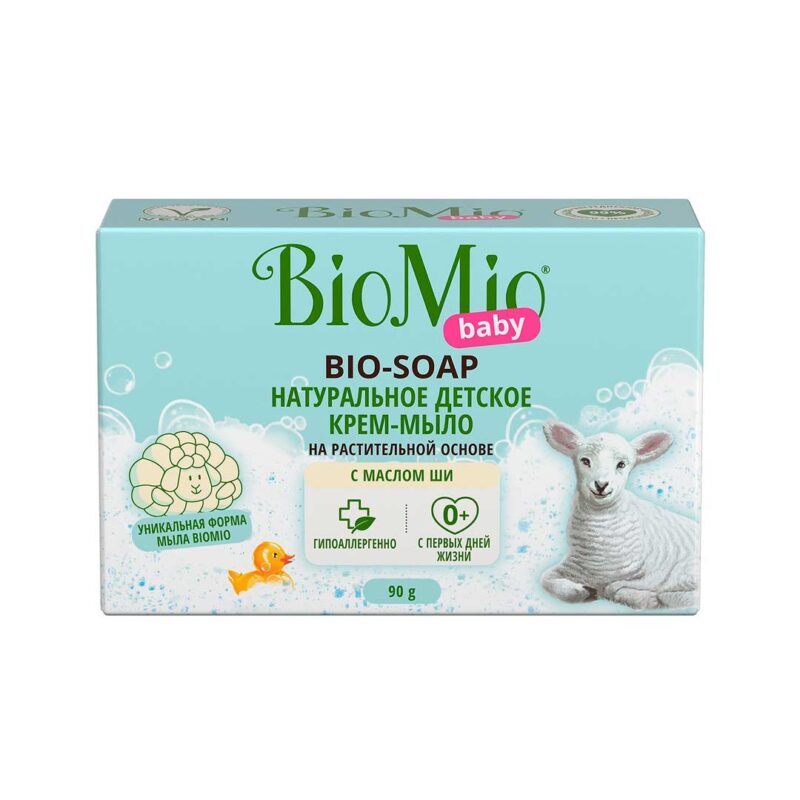 Крем-Мыло BioMio Bio-Soap масло Ши 1