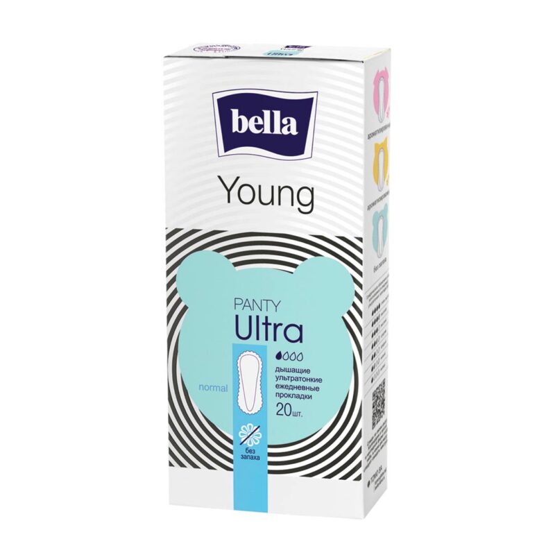 Ежедневные прокладки ультратонкие Bella Young Panty Ultra 1 кап 20 шт 1
