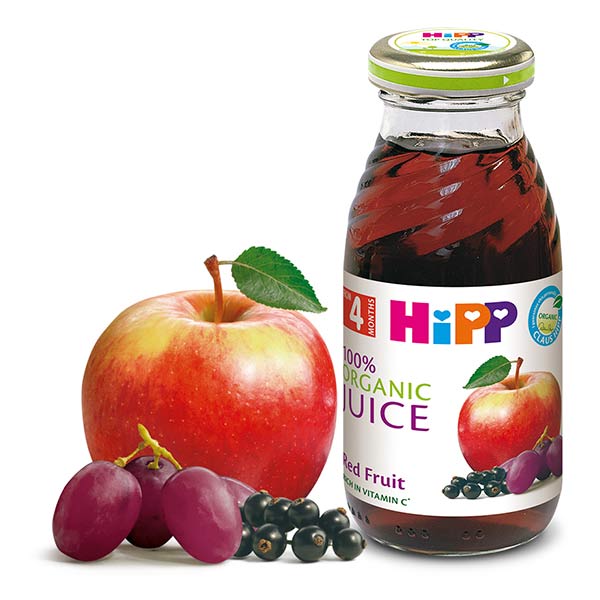 Сок Hipp яблоко, виноград 200 мл 4+ мес. 1