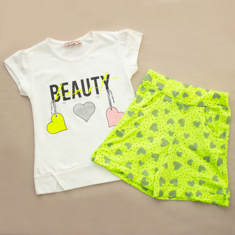 Комплект 2ка Beuty heart футболка+шорты 1