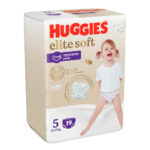 Трусики-подгузники Huggies Elite Soft 5 (12-17 кг) 19 шт