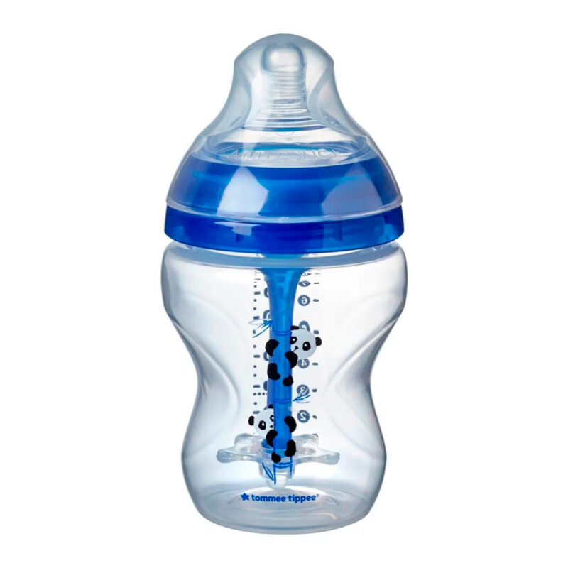 Пластиковая бутылочка Tommee Tippee Advaced Anti-colic 260 мл силикон 0+ мес норм поток panda 2
