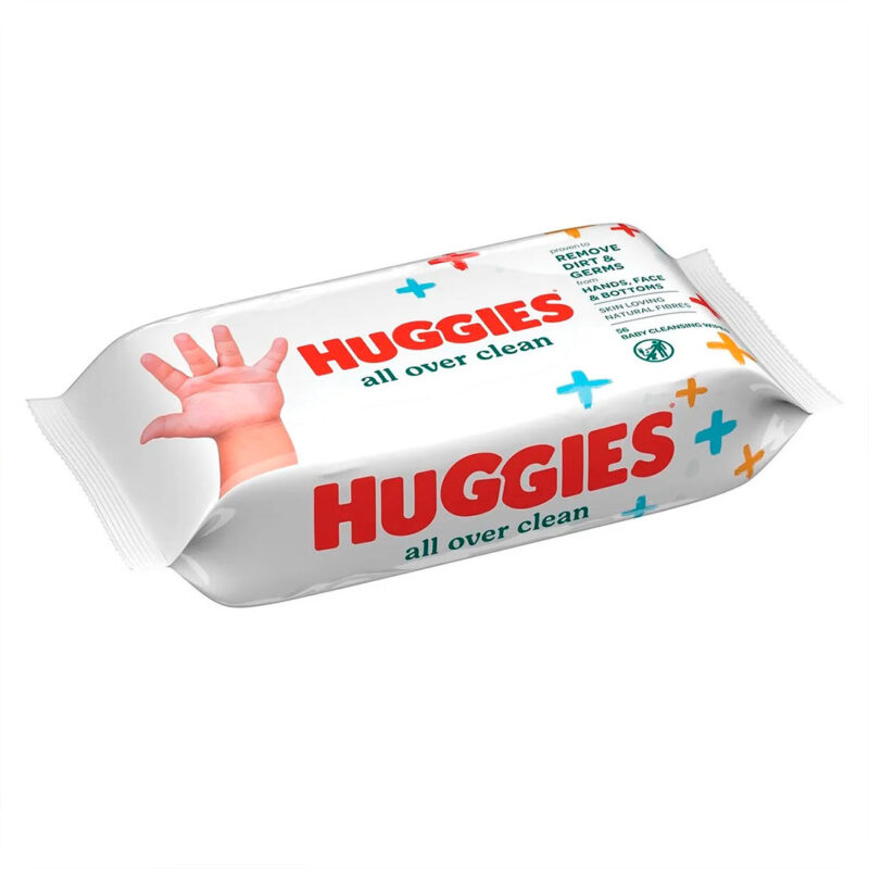 Влажные салфетки Huggies All over clean 56 шт 5