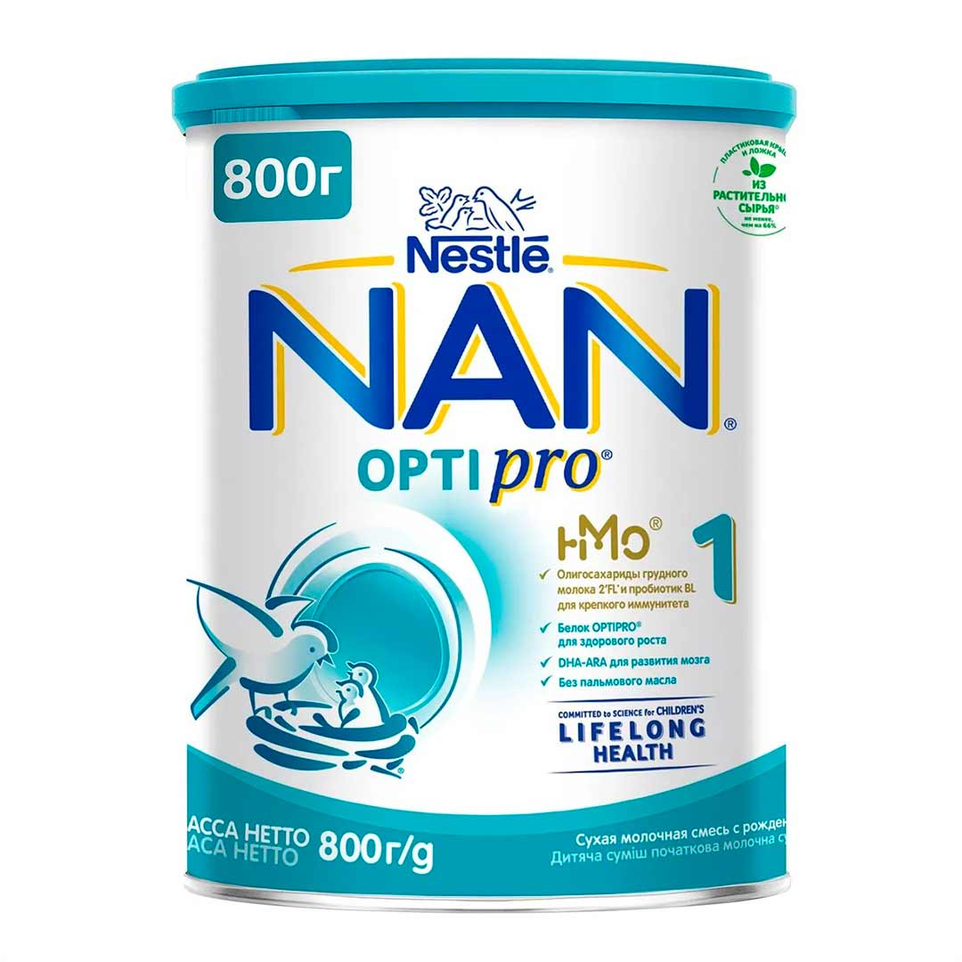 c866772e76b195ea234fdbe2e429deeb_051223181347.jpeg Смесь NAN 1 OPTIPRO 800г с 0+ мес 1