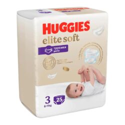 Трусики-подгузники Huggies Elite Soft 3 (6-11 кг) 25 шт