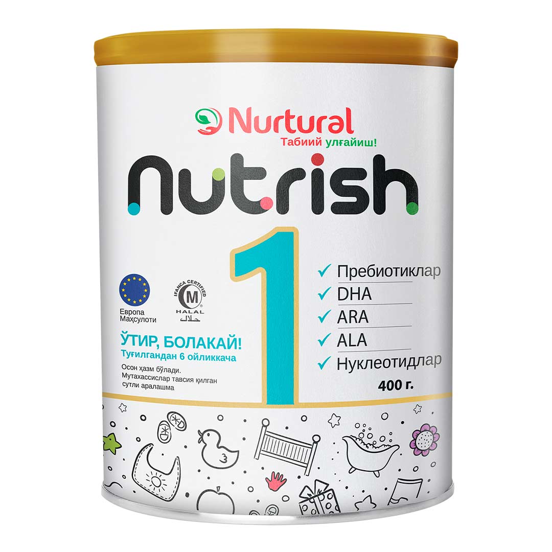 5a8f49b4417b6a8cdb1e6b53f8c1c53a_062023154936.jpeg Молочная смесь Nutrish 1 400 гр 0-6 мес 1