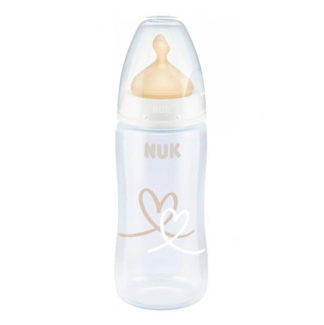 f3ccdd27d2000e3f9255a7e3e2c48800_062323150350.jpeg Бутылочка NUK First Choice+ 300 мл 0-6 мес Латекс Сердечко 1