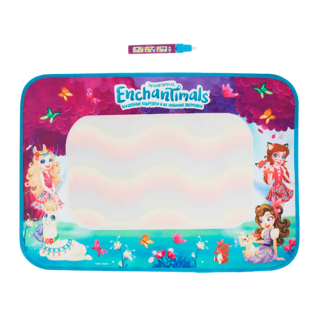 33c6e03bdea1d75801a6d2e148b0102a_070223152039.jpeg Коврик для рисования водой Enchantimals 50*35 см 1