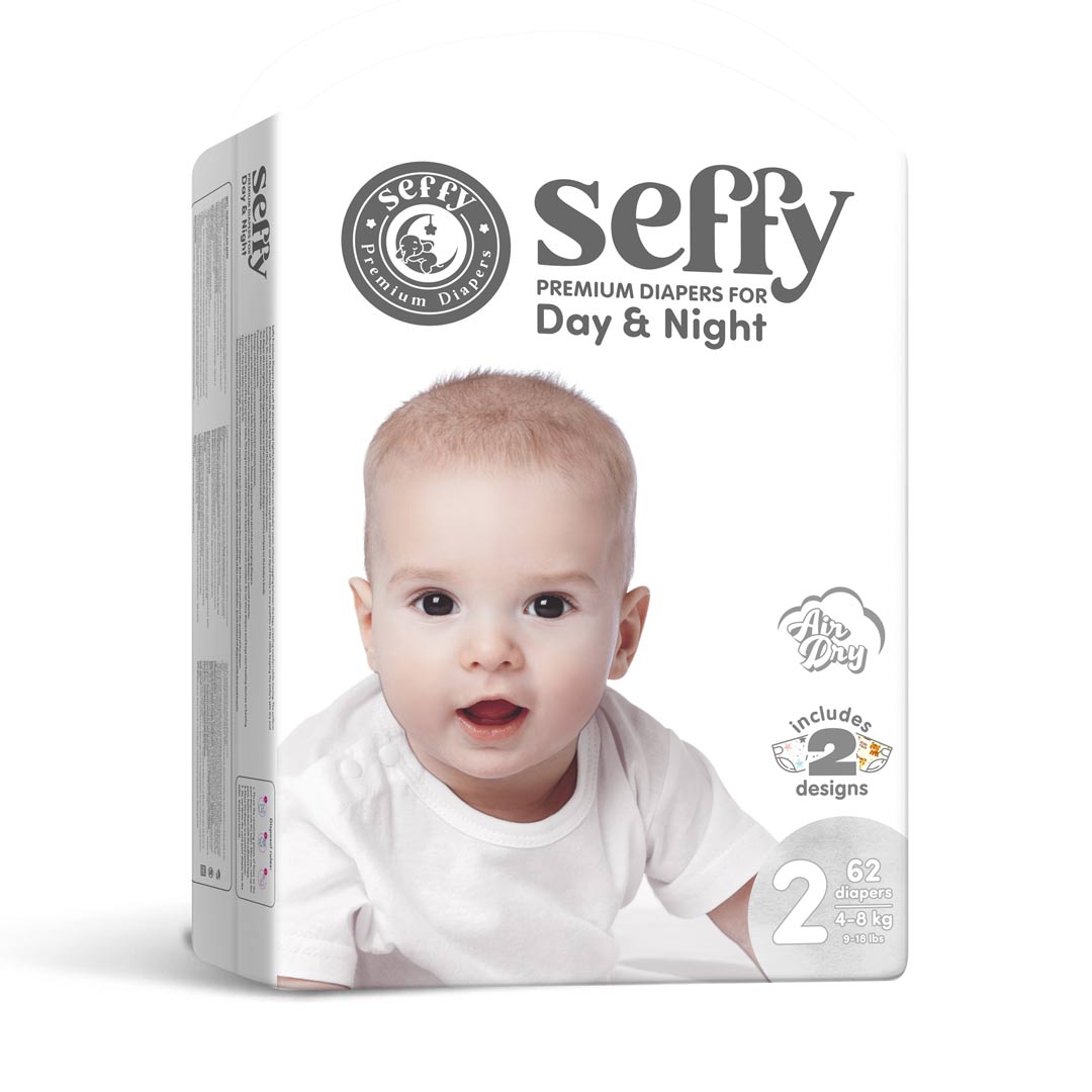 6e8b930ec0fa4628403f6b19f7efa9db_071223155622.jpeg Подгузники Seffy 2 4-8 кг 62 шт 1
