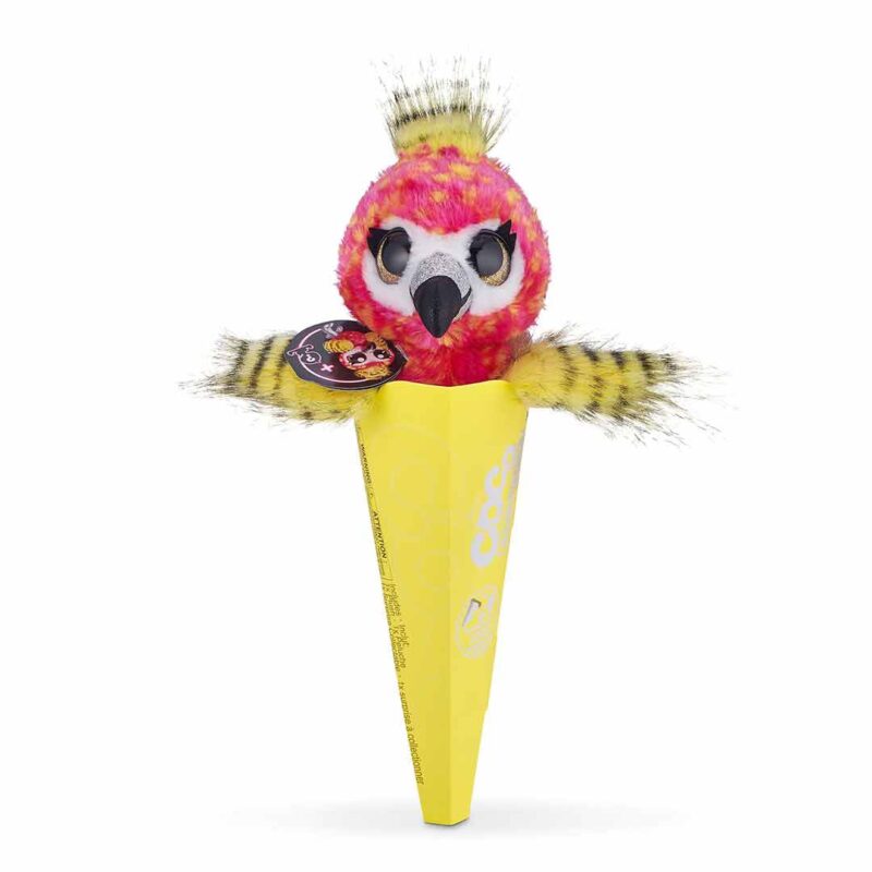 Неоновая плюшевая игрушка ZURU Coco Surprise Parrot 1