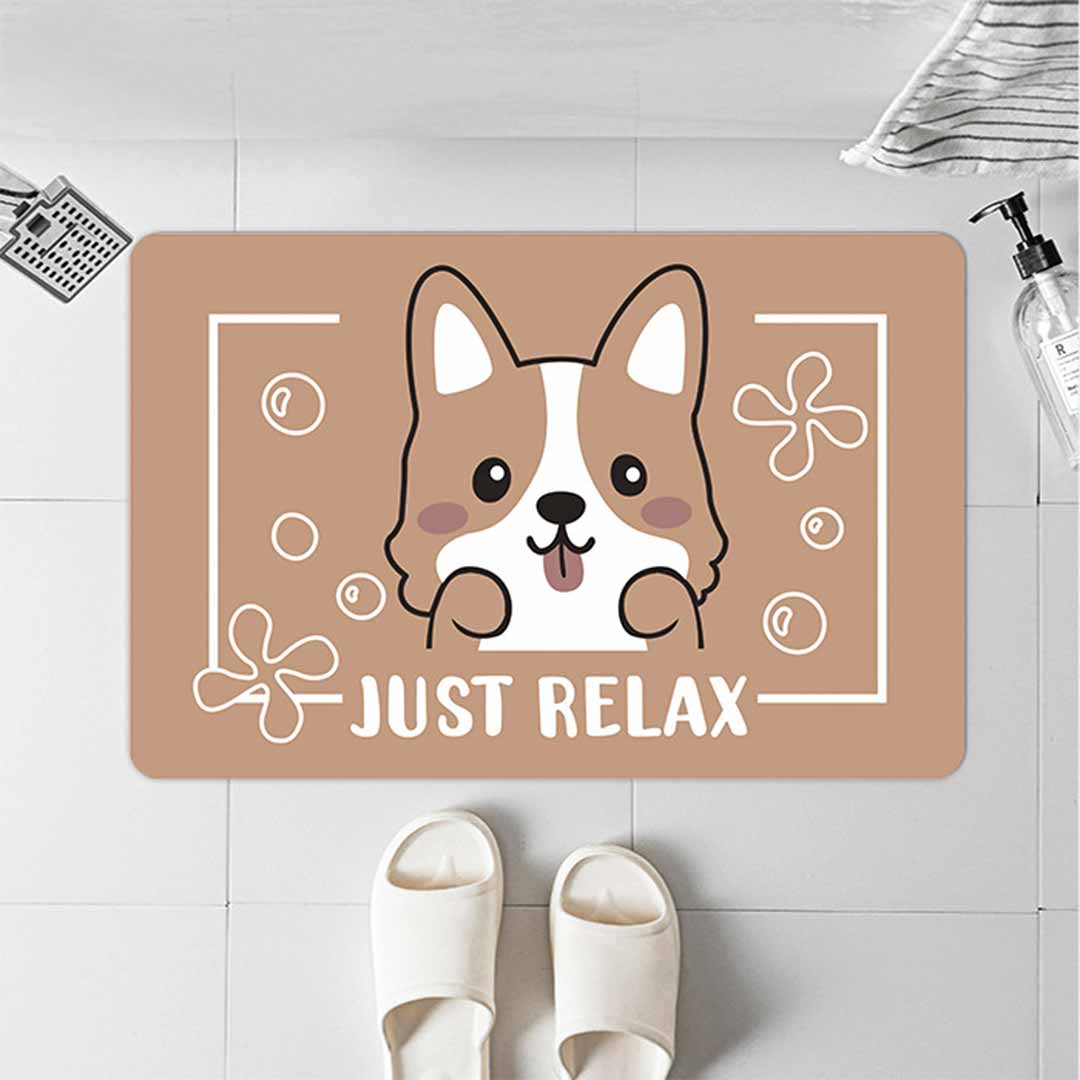 fe0505cc883022bbe77c51bca03d0ae5_072123115037.jpeg Коврик в ванну JUST RELAX Корги 1