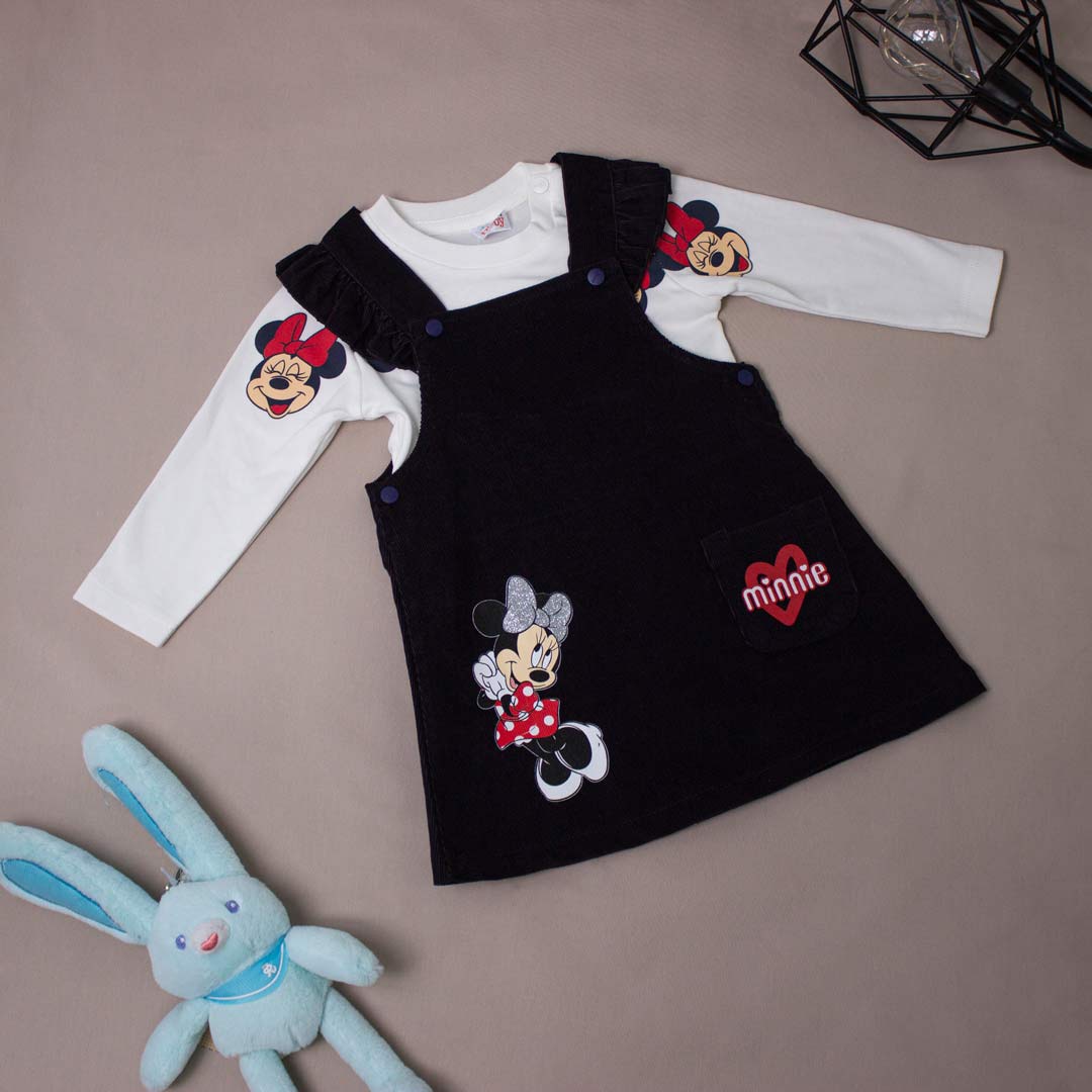 1ce2b6d9b94eab023873fff0af6abfe9_092223174845.jpeg Комплект 2ка Disney baby Minnie Mouse кофта + сарафан 1