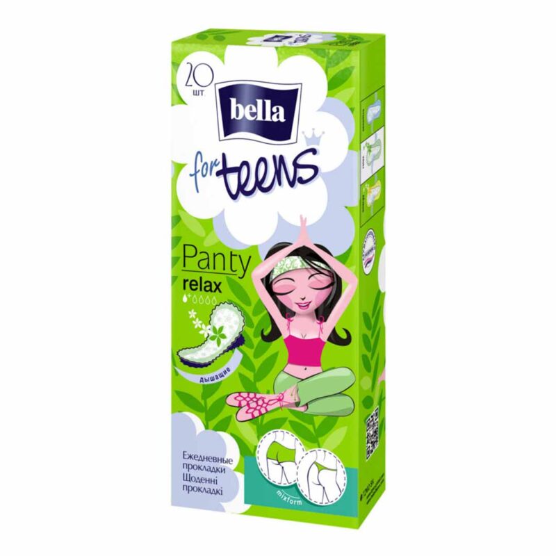 Ежедневные прокладки Bella Panty for teens Relax Deo 20 шт 1